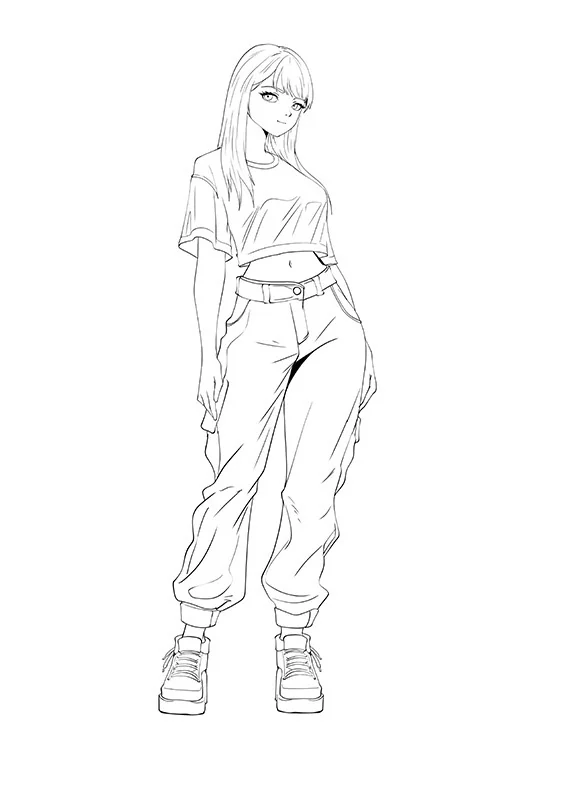 Modern Anime Character — artwork 1