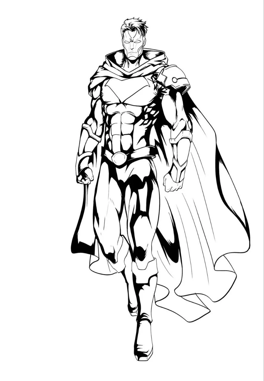 Radiant Superhero — artwork 1