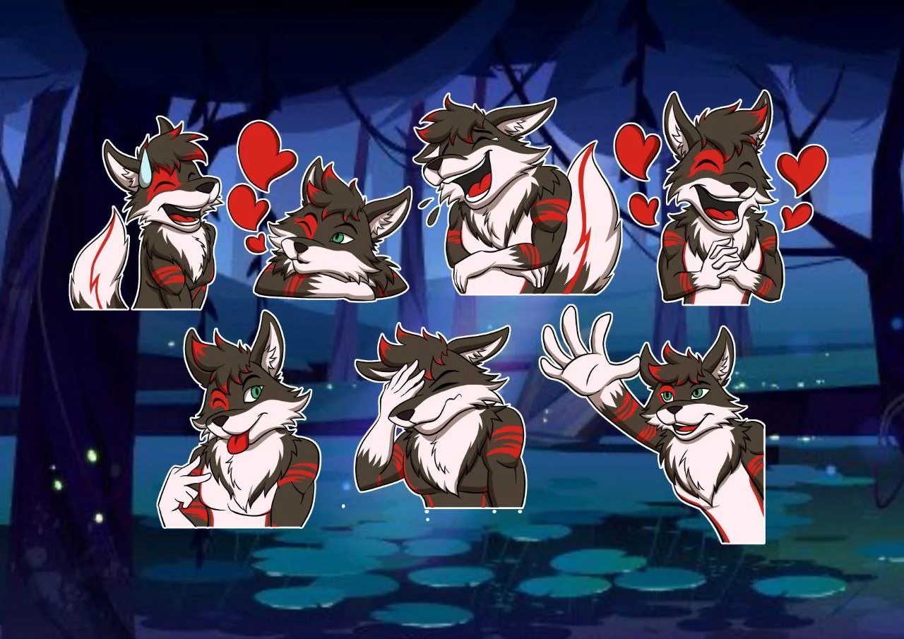 Seno — Expressive Sticker Set — artwork 4