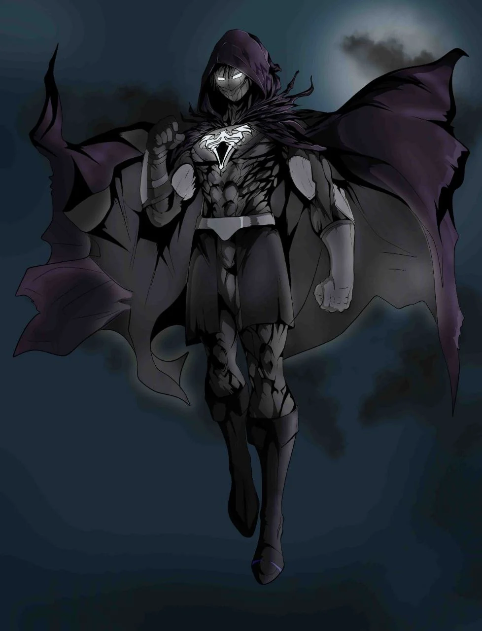 Shadow Guardian original character illustration from ABARTS