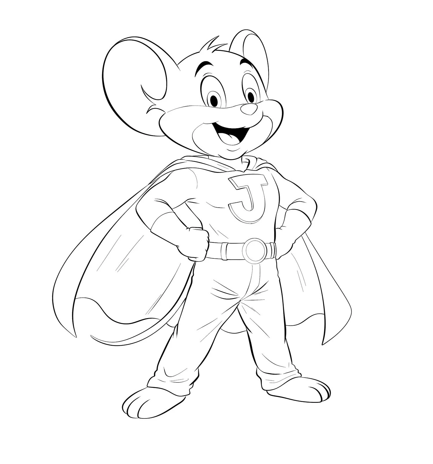 Super Mouse — Character Expressions — artwork 1