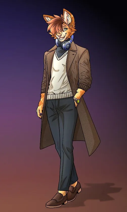City Fox — Streetwear Character — original ABARTS artwork
