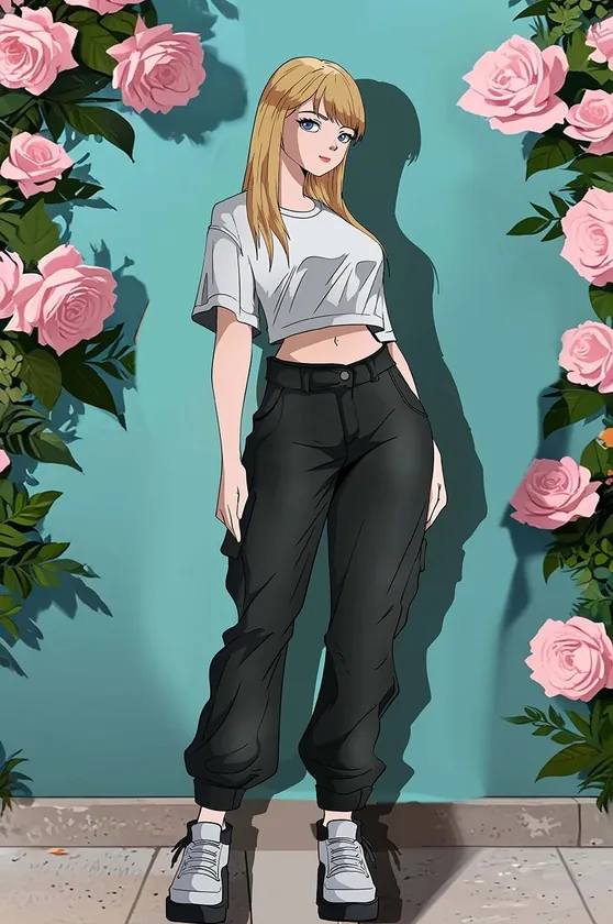 Modern Anime Character — original ABARTS artwork