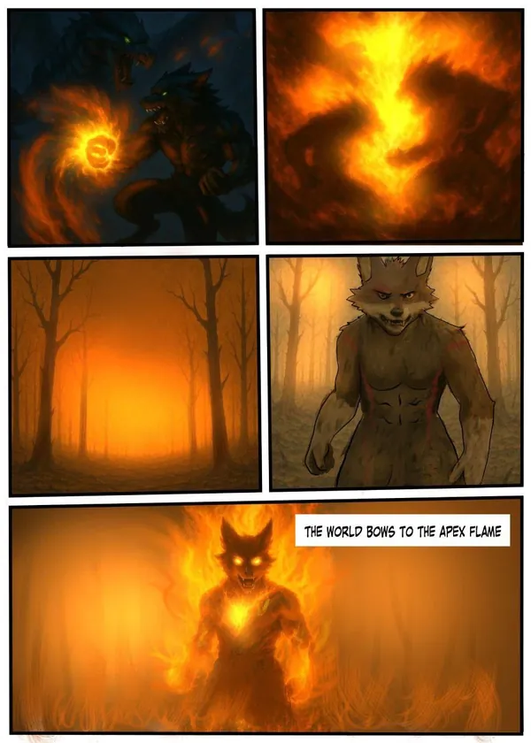 Seno: The Eternal Flame — original ABARTS artwork